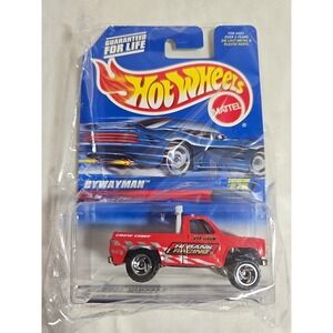 Hot Wheels Bywayman (1997) Mattel‎ Red Toy Truck #876